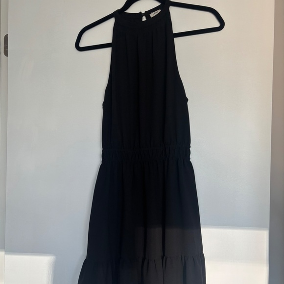 Aritzia Wilfred Black Mini Effet Dress (S) - Picture 2 of 6